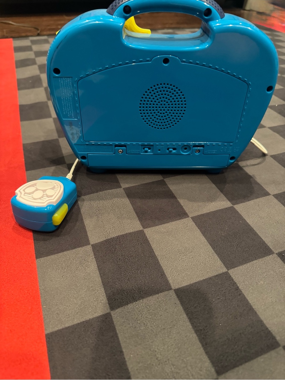 PAW Patrol Musical Boombox w/ Microphone | Chase | Working | Kids Music Player - Picture 5 of 5
